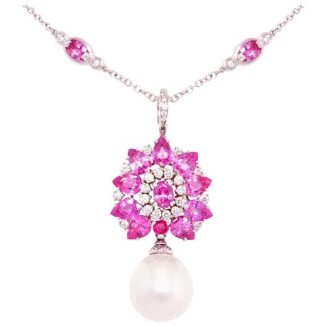 louis vuitton pink sapphire diamond necklace bling empire|Louis Vuitton bracelets.